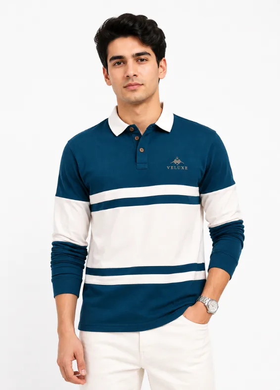 Midnight Varsity Men's Oversized Polo