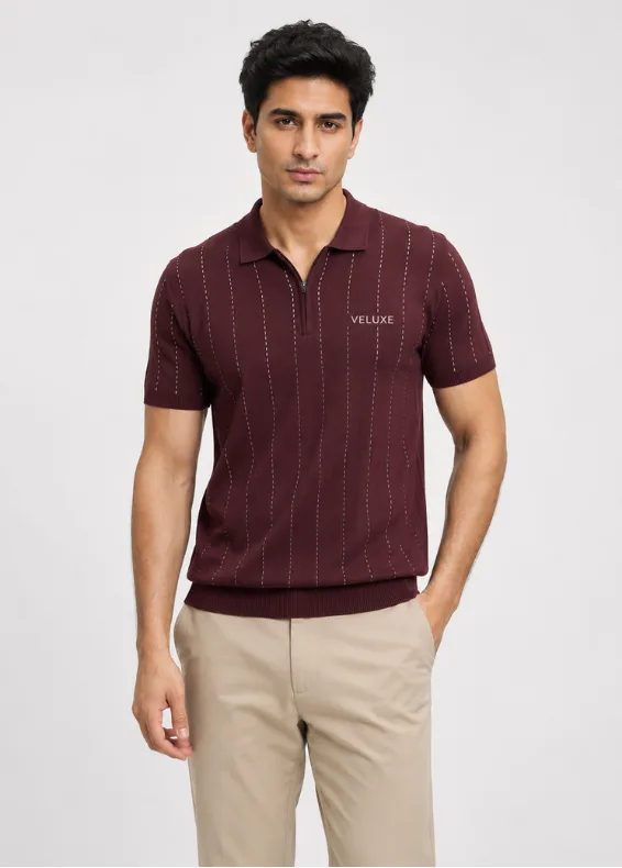 Men's Slim Fit Essence Striped Polo 