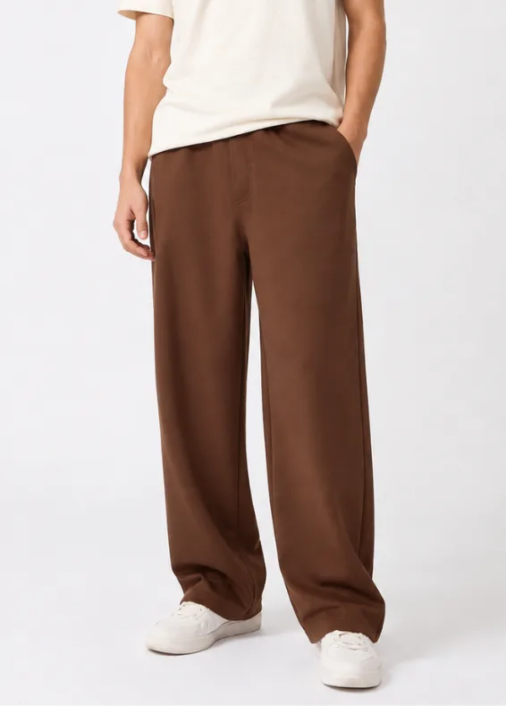 Men's Relaxed Fit Cotton Blend Korean Joggers