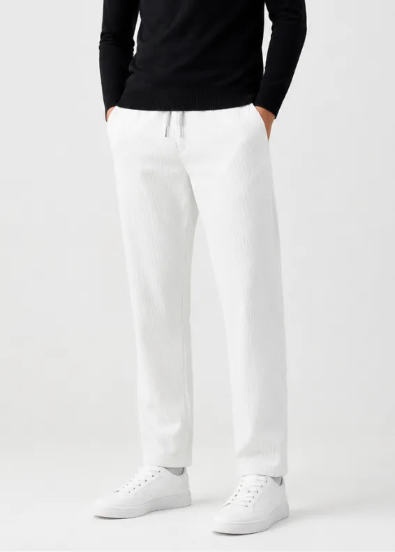 Urban Cord Relaxed Fit Corduroy Casual Trousers